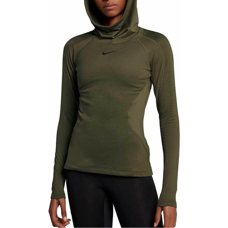 Nike Pro Hyperwarm Funnel Neck Base Layer Top Size Xs
